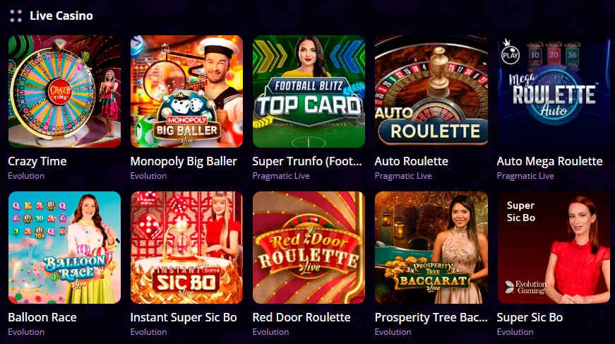 live games fast one casino